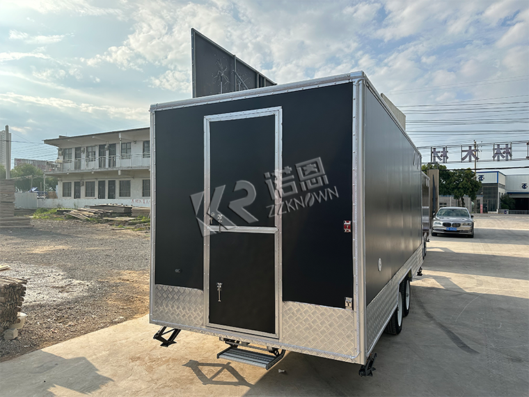 mobile tea restaurant trailer