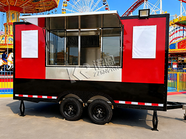 Mobile Food Trucks with Full Kitchen | Coffee and Burger Trailers for Sale