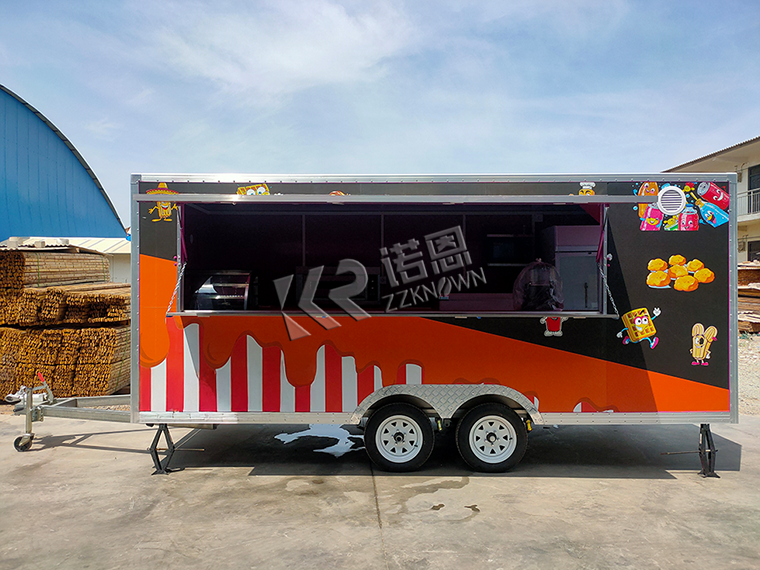 square food trailer