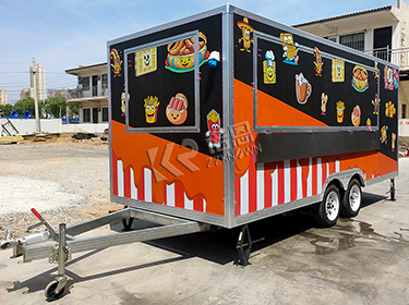 purple food trailer