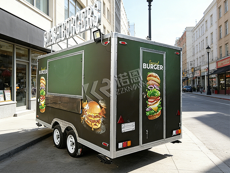 aga gas food trailer