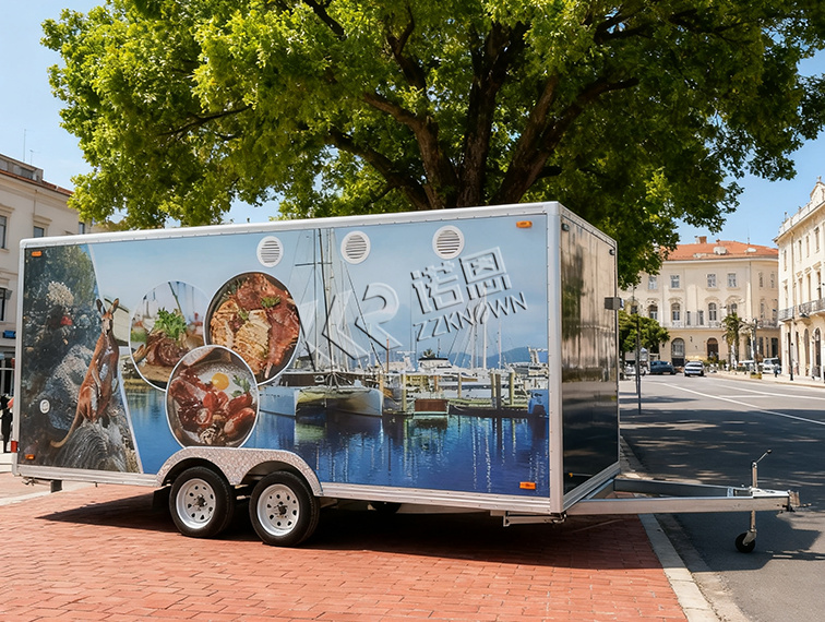 seafood food trailer