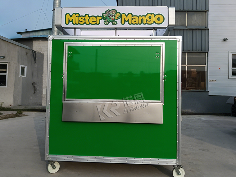 custom empanada food trailer