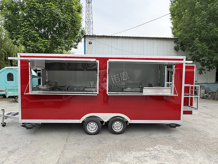 Nya Custom Concession Trailers Food Truck till salu