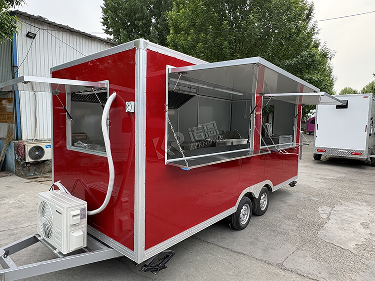 Nya Custom Concession Trailers Food Truck till salu