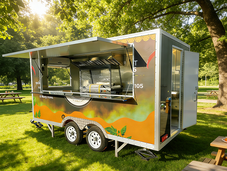 wedding catering trailer uk