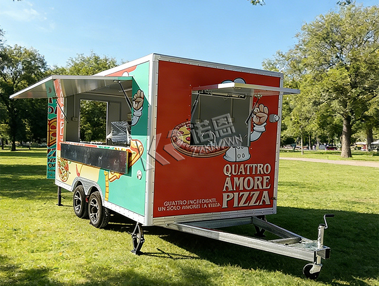 custom pizza food truck