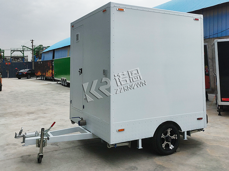fiberglass toilet trailer