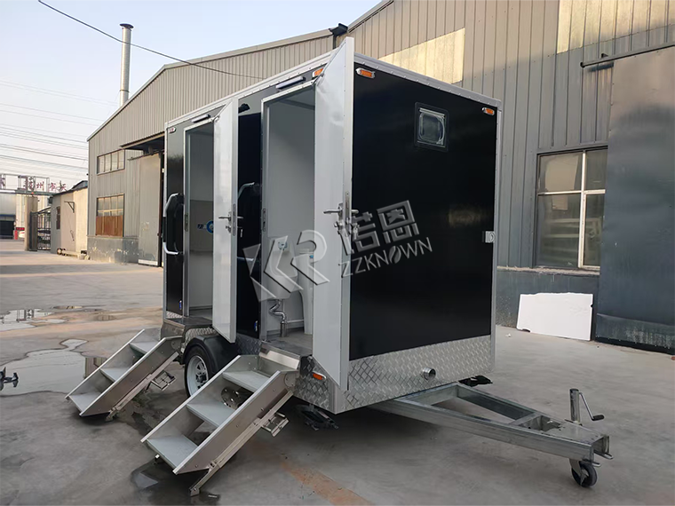 compact restroom trailer