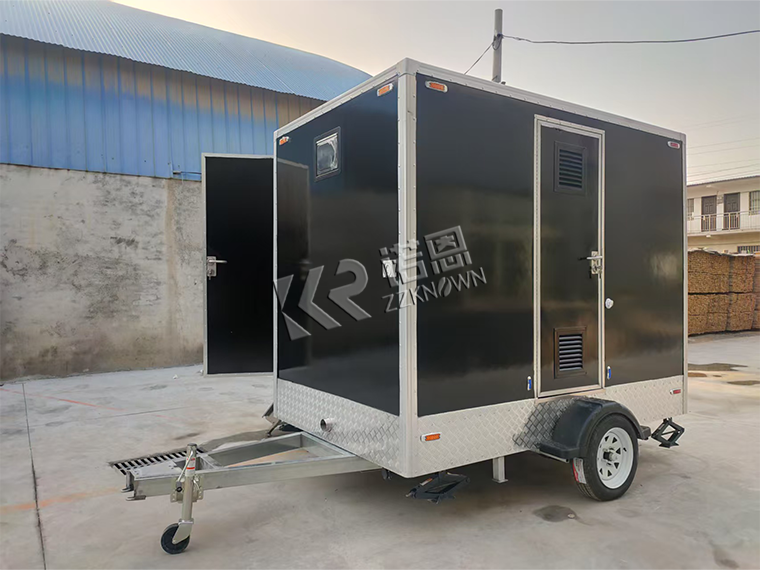 compact restroom trailer