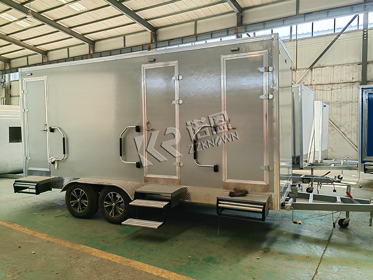 CE certified bathroom trailer
