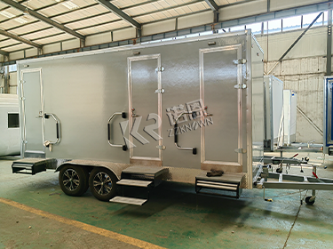 Economy Towable Bathroom Trailer for Sale