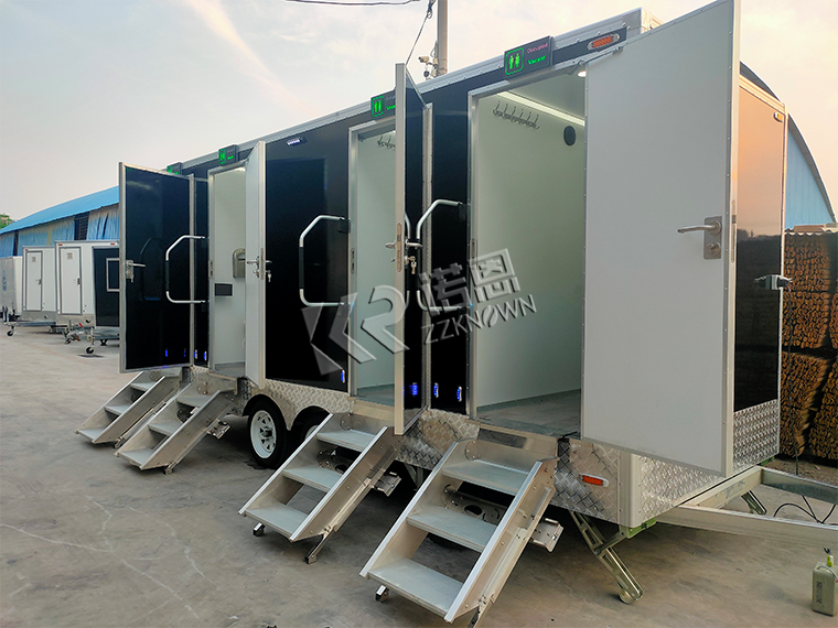 mobile shower restroom trailer