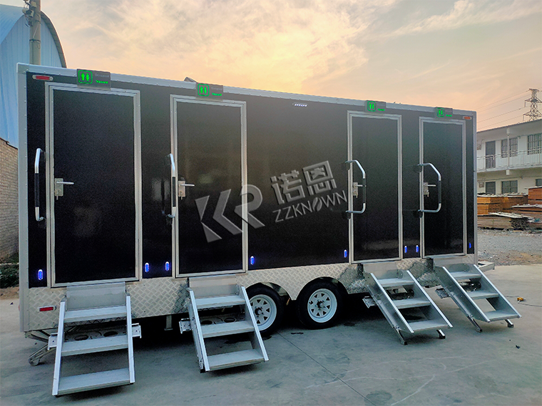 portable bathrooms with shower