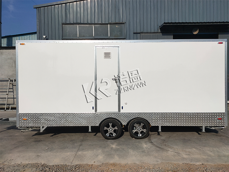 portable restroom trailer