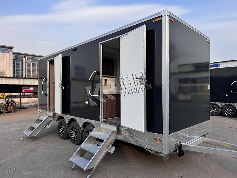 Premium Restrooms Portable Trailers