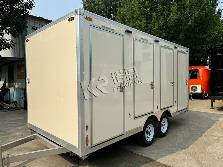 portable toilet trailer
