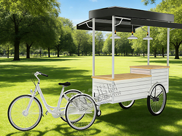 Pedal Powered Coffee Cart for Sale