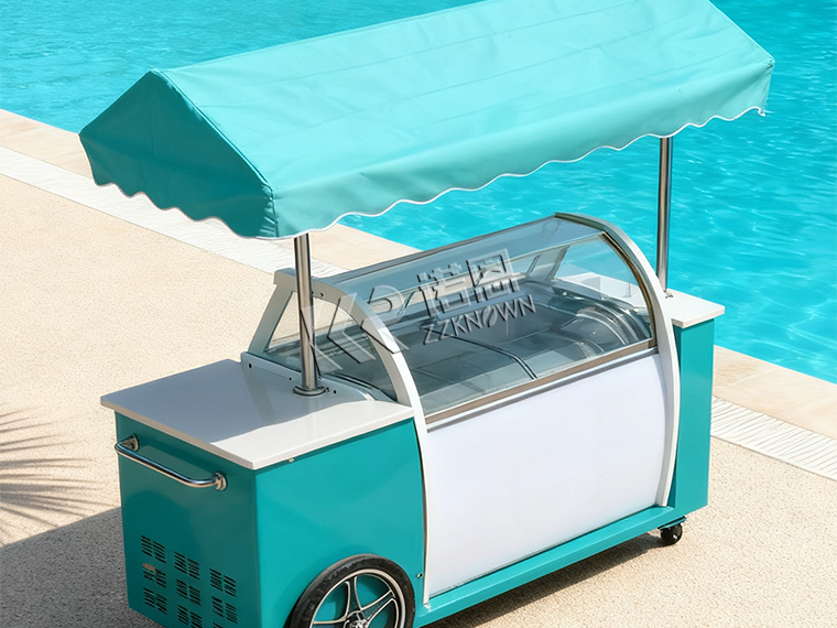 ice cream cart