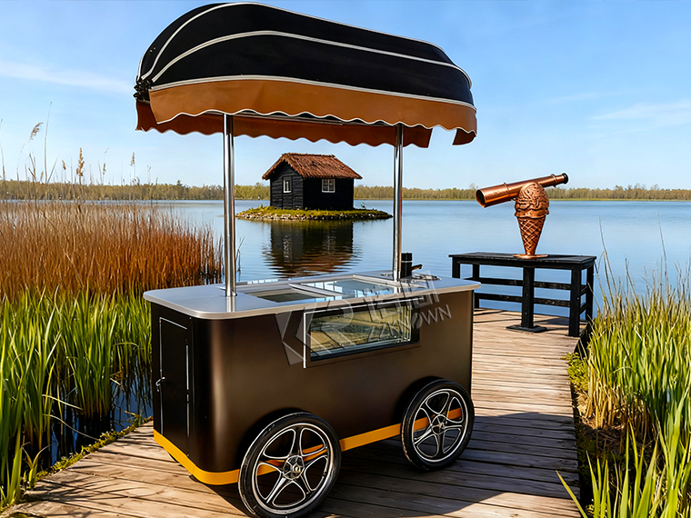 ice cream vending cart wholesale
