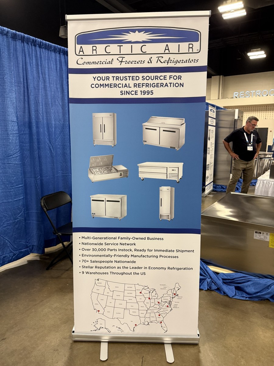 Commercial refrigeration supplier display reviewed at FTO Expo 2026
