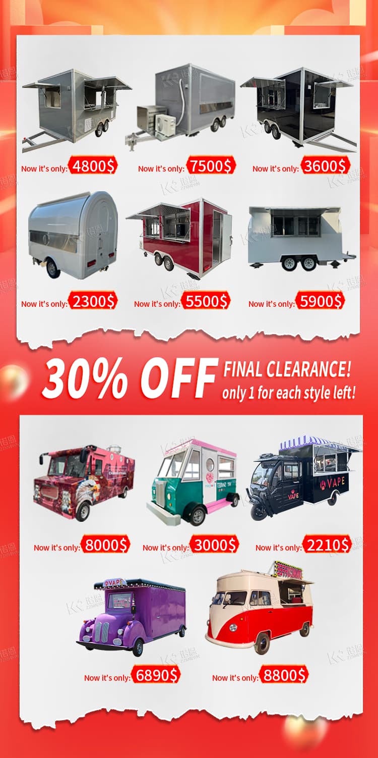 MARCH TRADE FESTIVAL Sizzling Deals on Food Trucks!