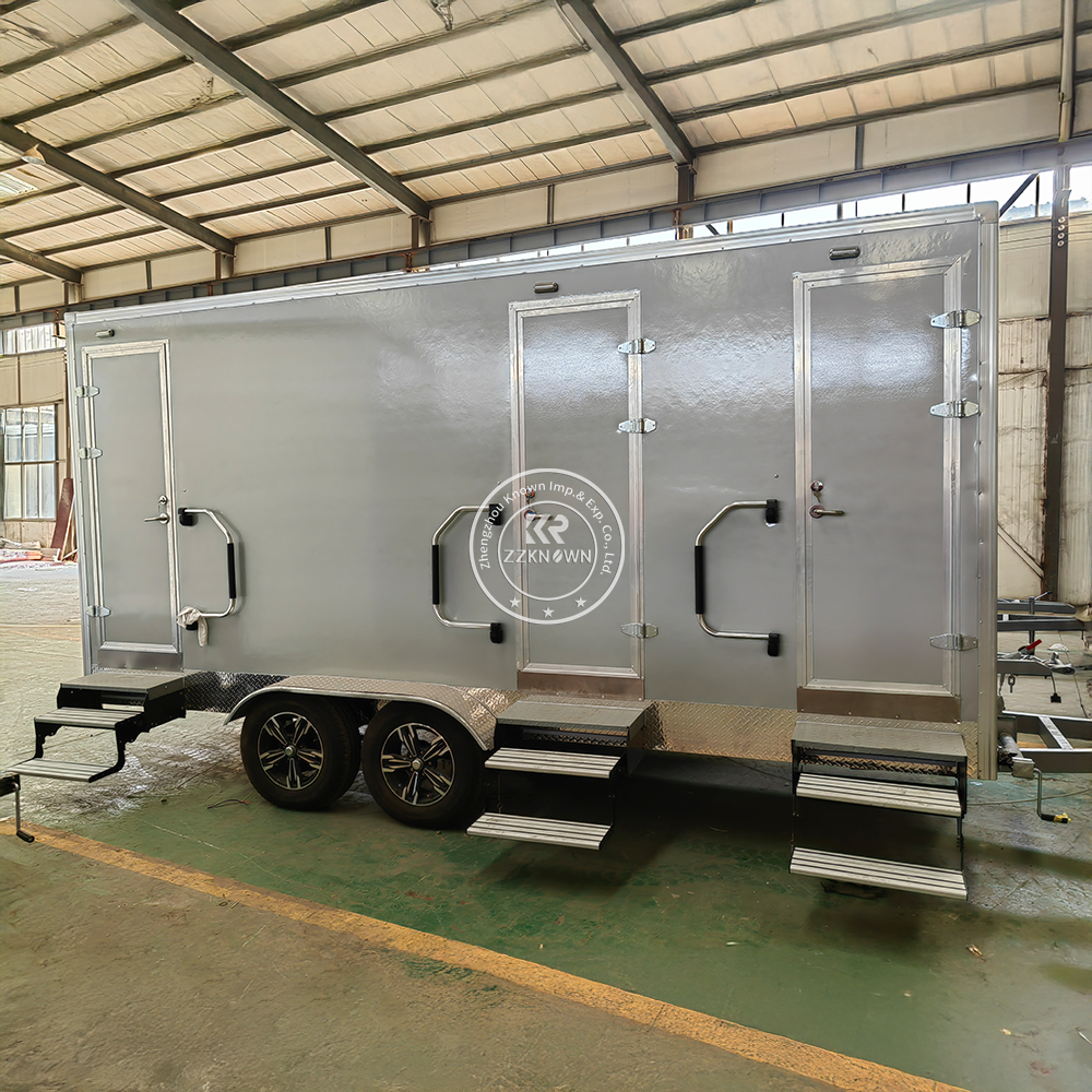 High-Quality Portable Restrooms Trailers – Customizable & Durable