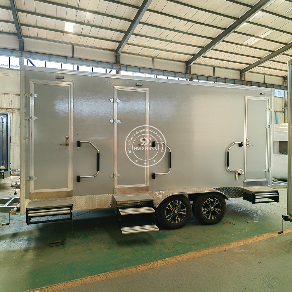 High-Quality Portable Restrooms Trailers – Customizable & Durable