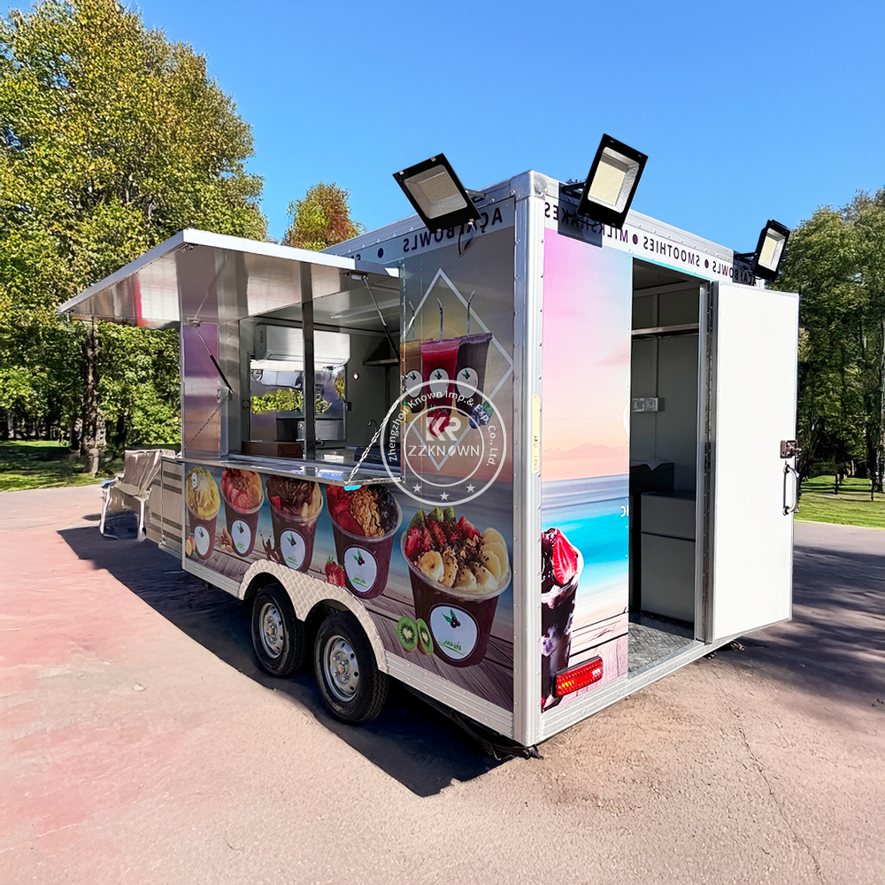 Custom Vending Food Trailers for Mobile Business | ZZKNOWN