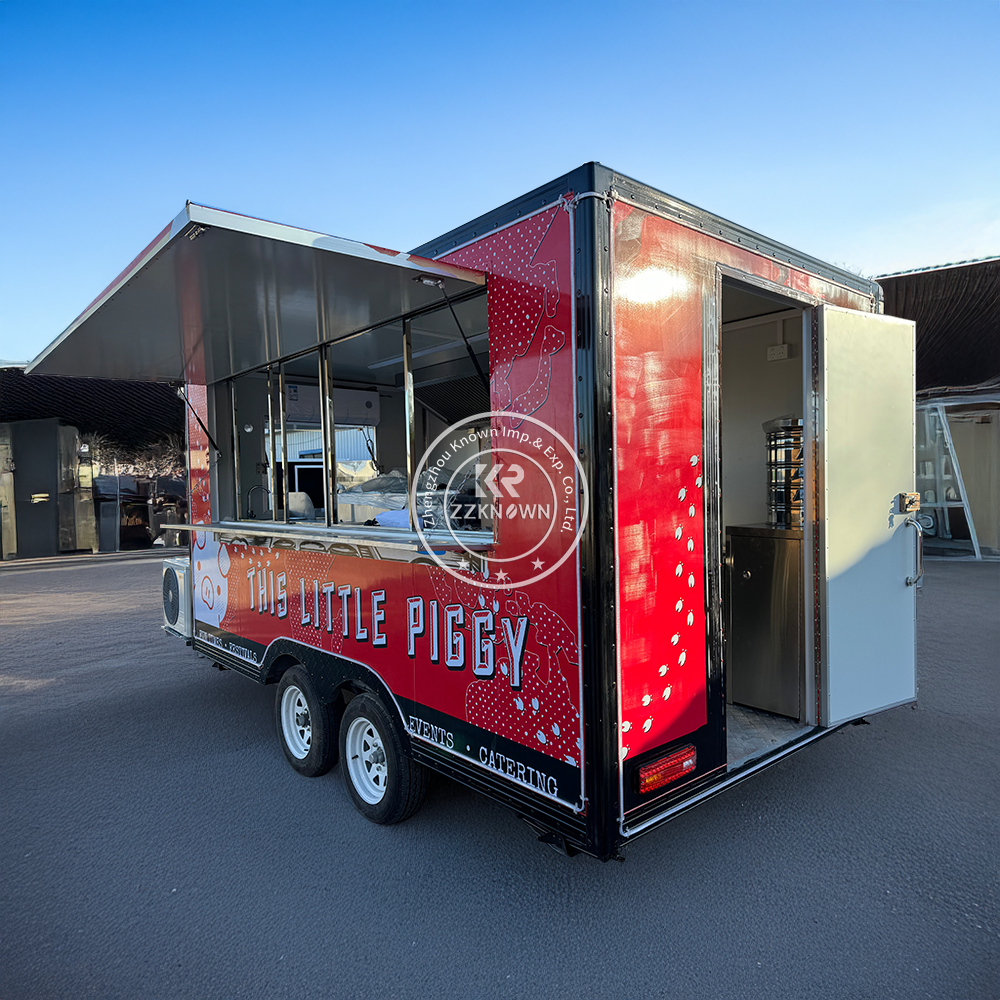 Customizable Food Van Trailers for Mobile Businesses | ZZKNOWN