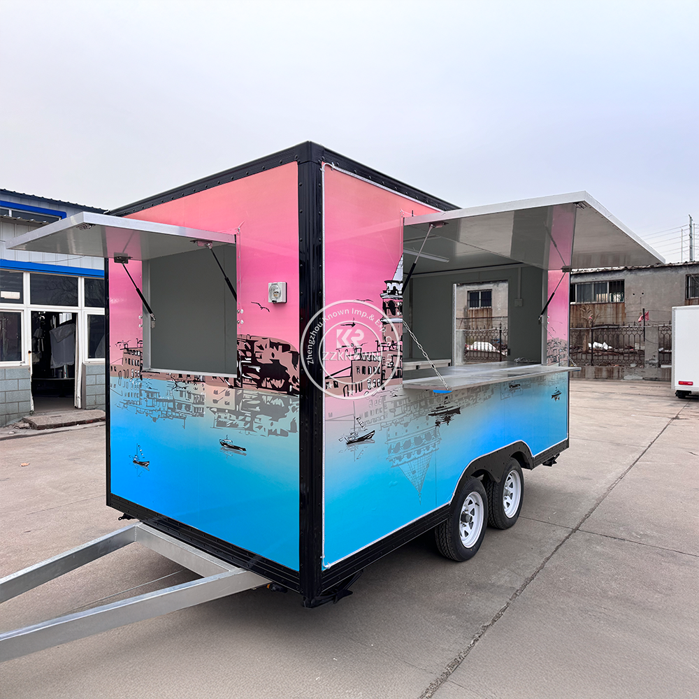Premium Food Vending Trailers for Mobile Businesses | ZZKNOWN