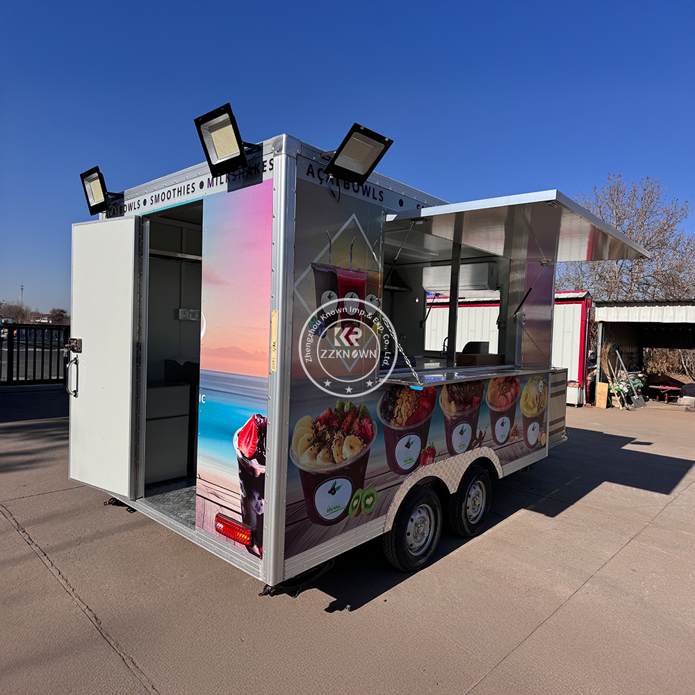 Custom Vending Food Trailers for Mobile Business | ZZKNOWN