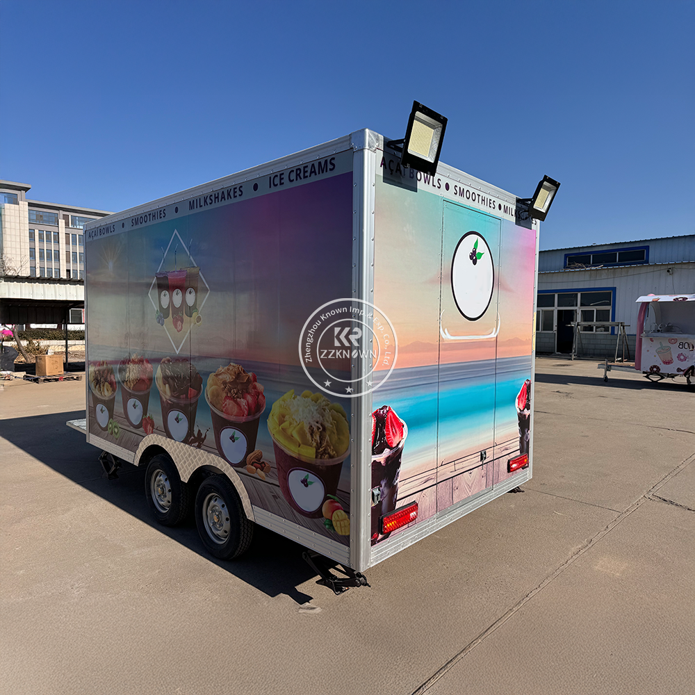 Custom Vending Food Trailers for Mobile Business | ZZKNOWN