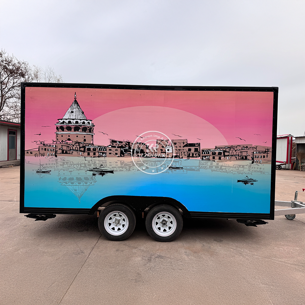 High-Quality Custom Food Vendor Trailers | ZZKNOWN