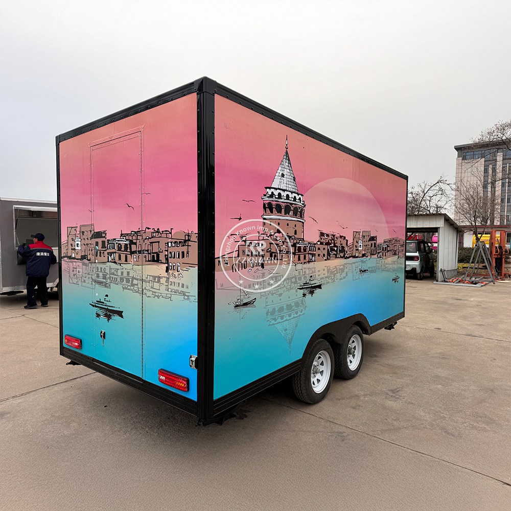 High-Quality Custom Food Vendor Trailers | ZZKNOWN