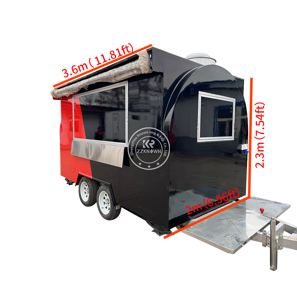 Custom Food Trucks Trailers for Sale | ZZKNOWN