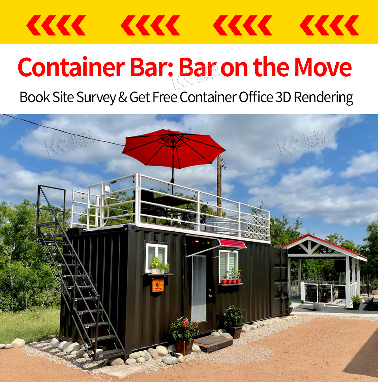 Custom Backyard Shipping Container Bar Designs | ZZKNOWN (15+ Years Expertise)