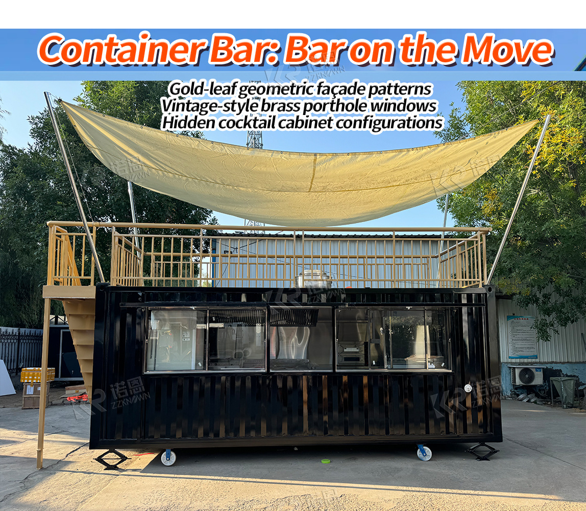 Container Restaurant Design & Build | ZZKNOWN Custom Solutions