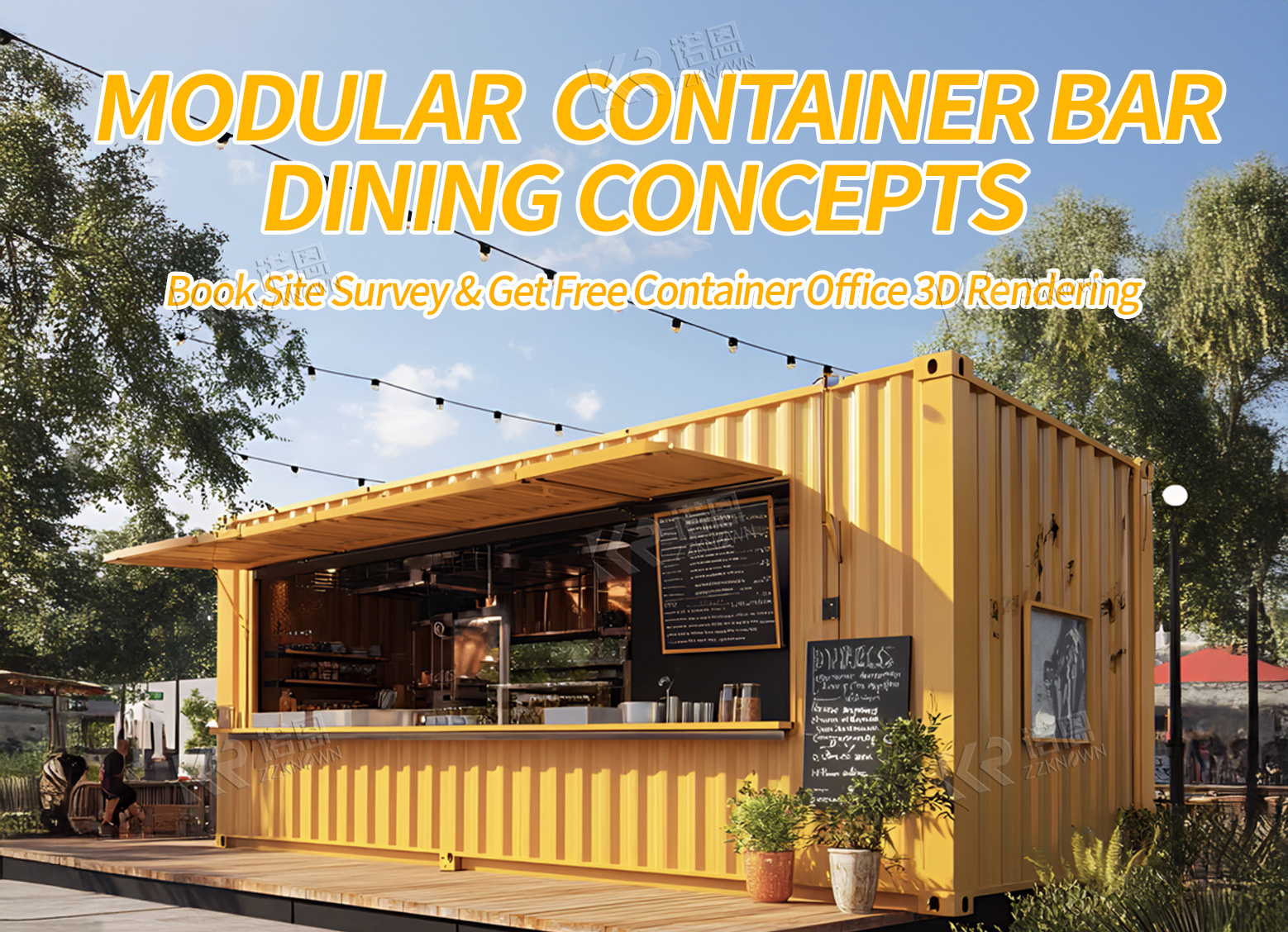 Container Restaurants Shipped Globally | ZZKNOWN Manufacturer