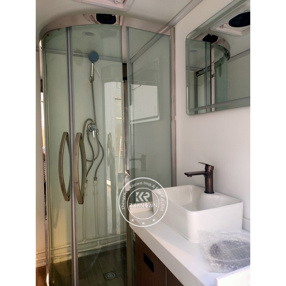 Canada Standard Shower & Toilet Trailer | 5.5M 5-Room Mobile Unit