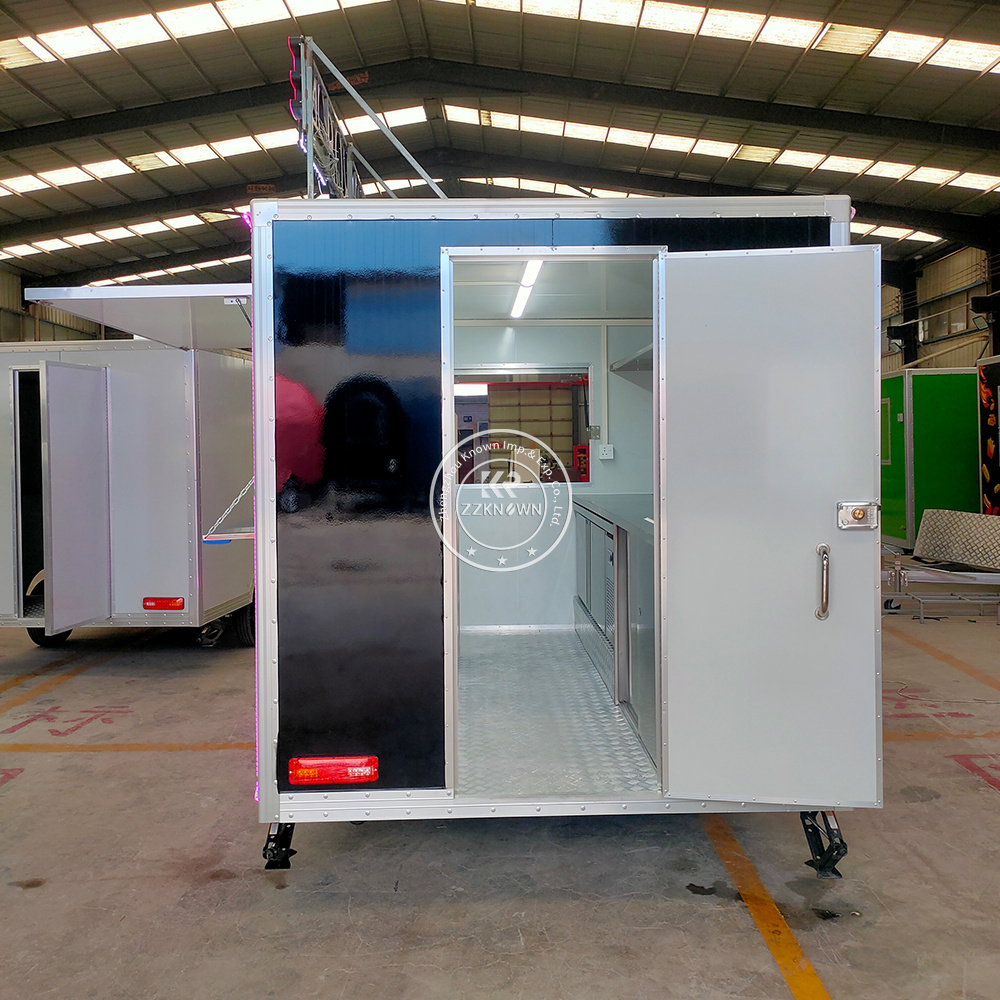 3M Black Churros Food Truck for Sale – UK Standard | Customizable Concession Trailer