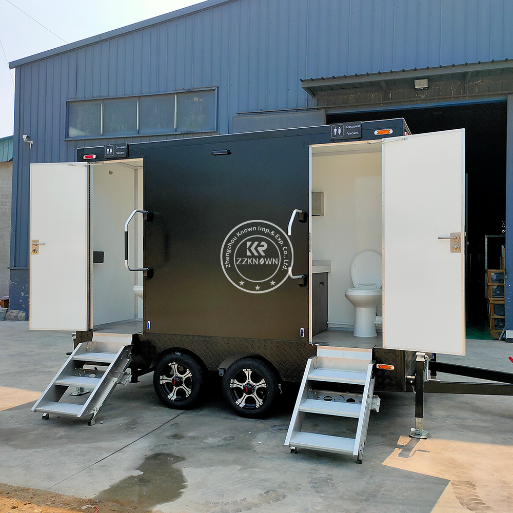 Mobile Toilet Trailer for Rental & Government Tenders | Export to US, Canada, Chile