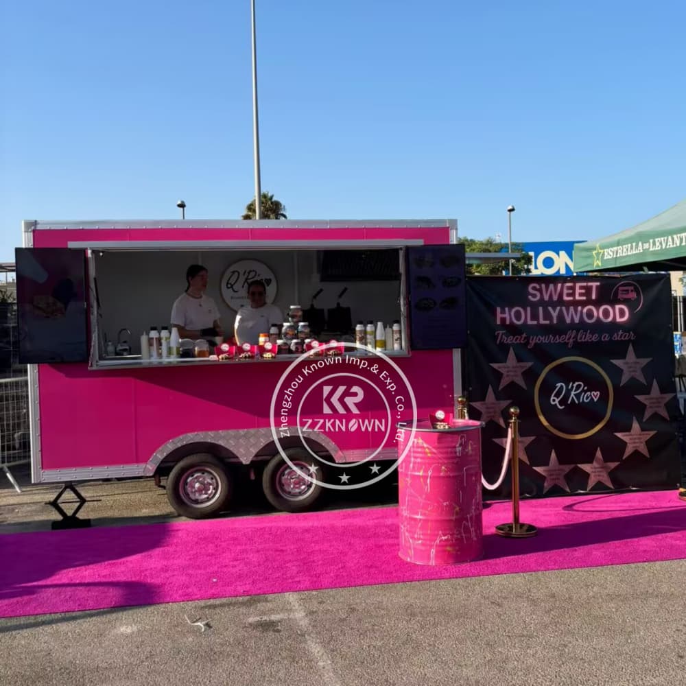 Custom Croissant Food Trailer for Sale | Start Your Mobile Pastry Business