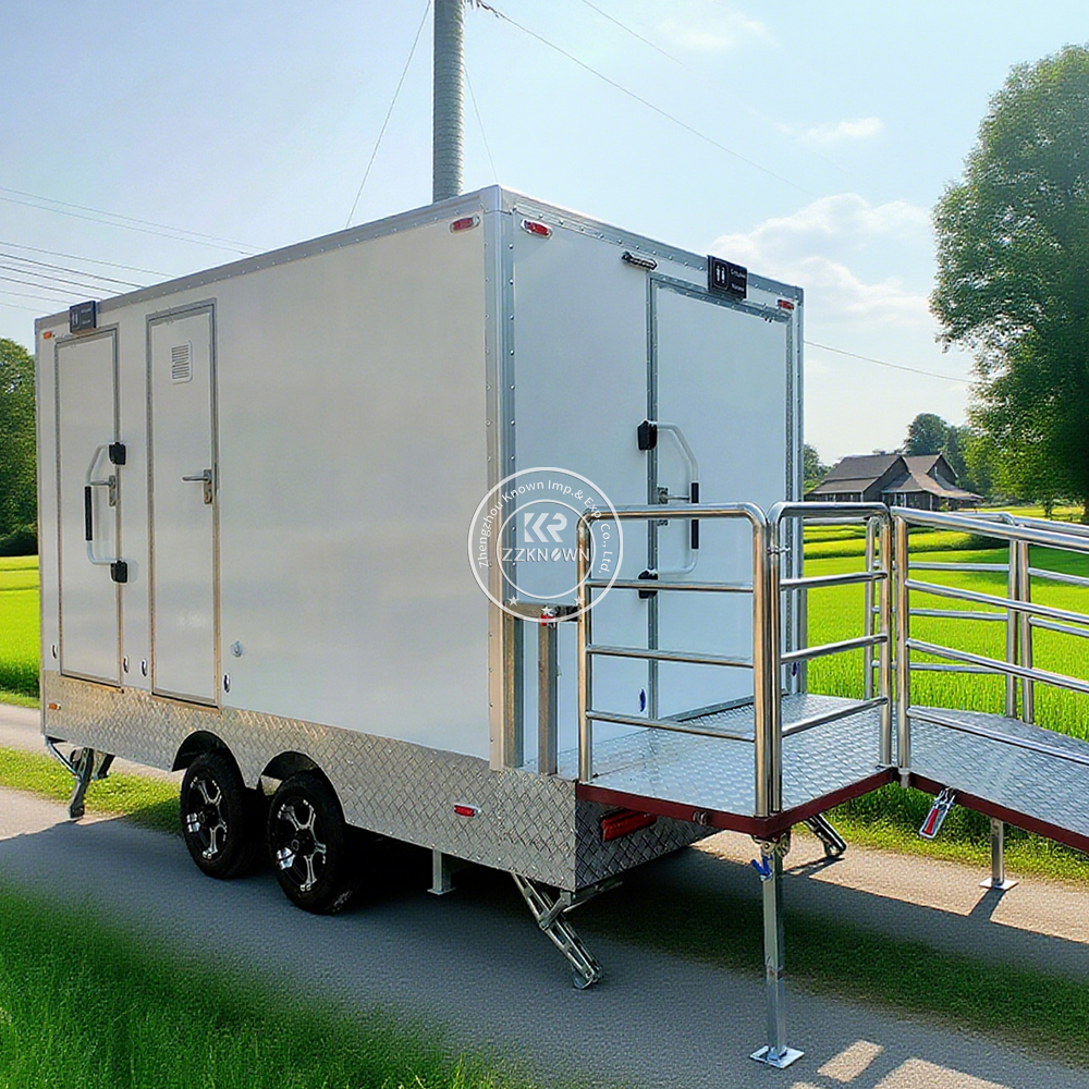 4m Toilet Trailer with Handicap Accessible Restroom