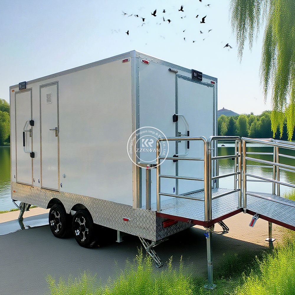 ADA Restroom Trailer 4m | Portable Toilet with Accessibility