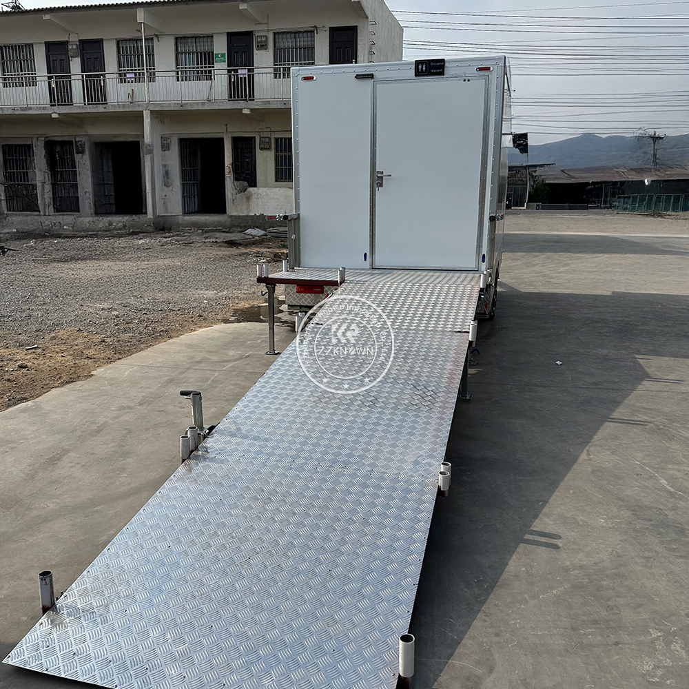 Wheelchair Accessible Toilet Trailer | 4m Portable Restroom