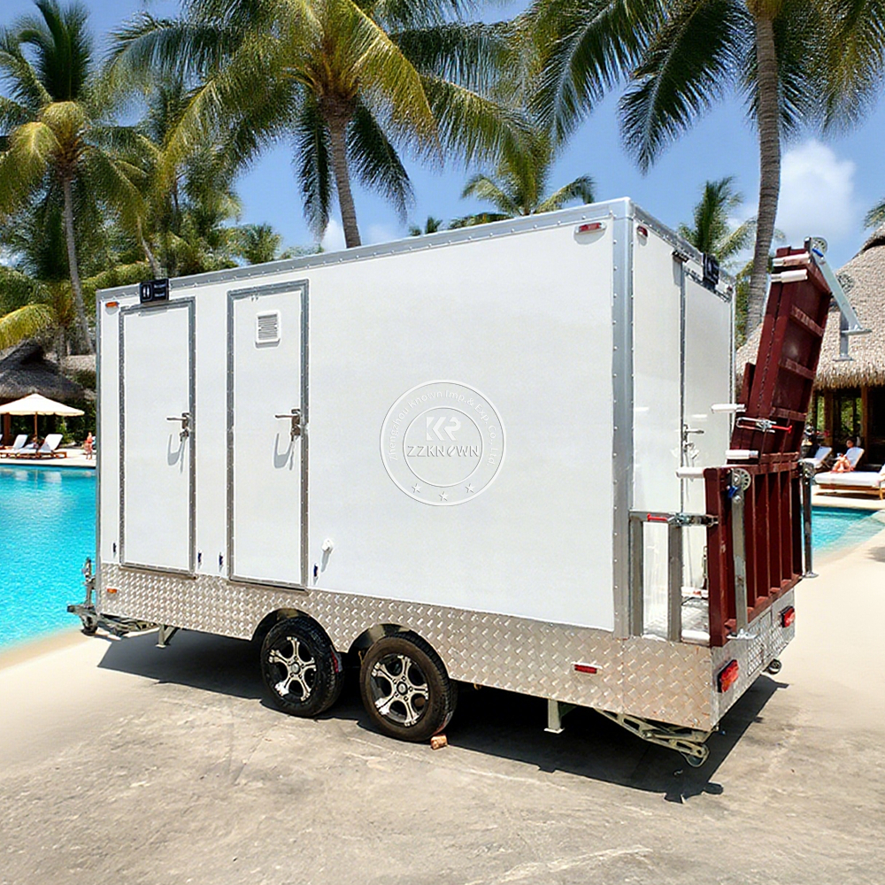 4m Toilet Trailer with Handicap Accessible Restroom