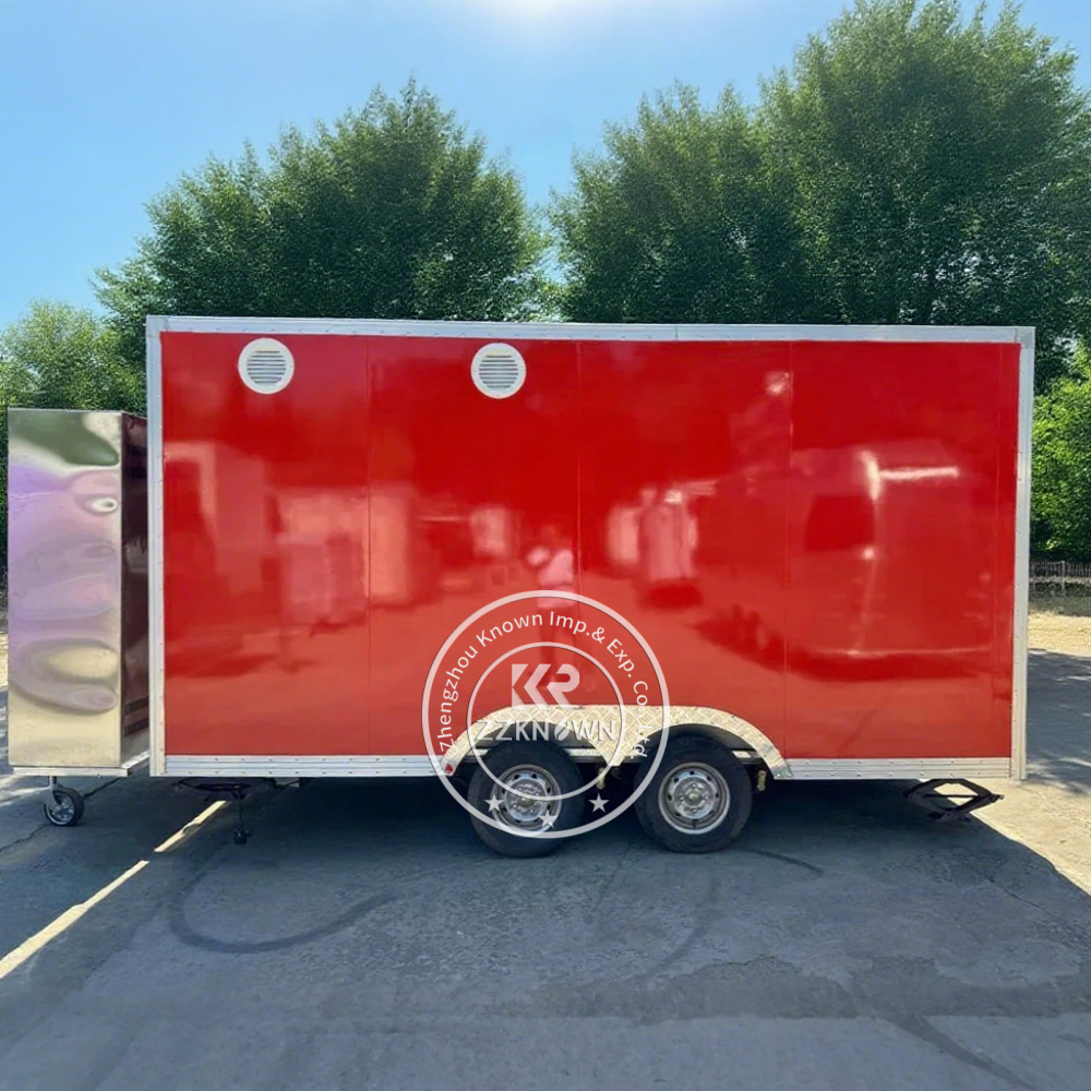 Mobile Burger Kitchen for Sale | ZZKNOWN Food Trailers