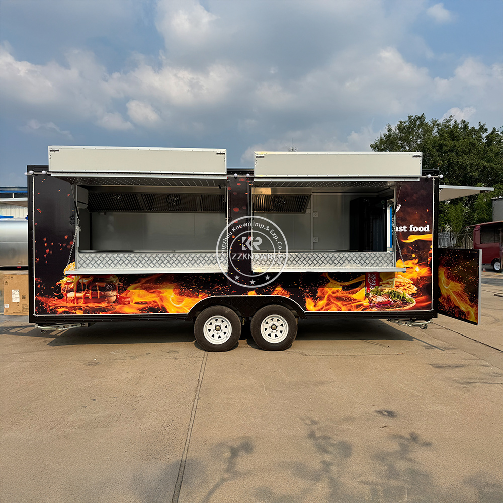Burger Truck for Sale in California | ZZKNOWN Global Shipping