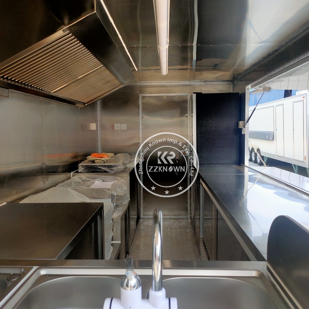 Custom Built Burger Truck Cost | ZZKNOWN Factory Pricing